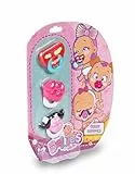 The Bellies - Crazy Dummies, Set of 3 Pacifiers, with Funny Designs for Bellies Dolls, Recommended from 3 Years (Famosa 700016223)