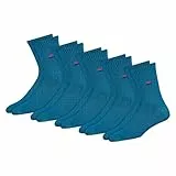 NAVYSPORT 5 Paar Herrern Socken Damen Sportsocken Tennissocken Baumwollsocken (Blau, 5 Paar, EU 47-49)
