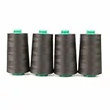 Ackermann 4X 5.000m UNIVERSAL NÄHGARN, Stärke 120, Qualitätsgarn, Overlock Garn, Garn für Overlock-Nähmaschinen (0860 Dunkelbraun)