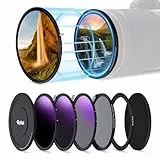Rollei F:X Pro Magnetic Mark II VND Set 82 mm, Rundfilter Set mit 3 Magnetische Variable Graufilter ND2-ND500(1-9 Belichtungsstufen) für 82mm Kameraobjektive mit Kappen & Magnetischer Basisring