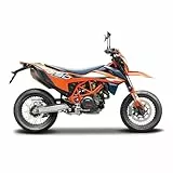 Maisto KTM 690 Motorrad (2023) - Maßstab 1:12 - Unglaublich detaillierte Druckguss-Nachbildung Sammlerstück Motorradmodell