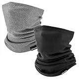 GXCROR Winter Schal Schlauchschal Fleece Loop Schal Halstuch Halswärmer Multifunktionstuch Kaschmir schal Neckwarmer für Herren & Damen