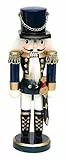 Dekohelden24 ***Nussknacker Soldat in blau klassisch, ca. 20 cm