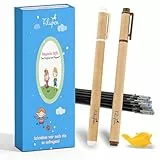 Filapen® Magische Stifte inkl. 2 Schreibhilfen und 15 Ersatzminen I 2.0 I Tinte verschwindet nach 10 Minuten I Geeignet für die magischen Lernbücher