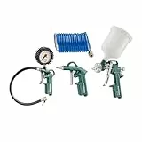 Metabo Druckluft-Werkzeugset LPZ 4 Set – 601585000 – Mit mit Adapter und Ballhohlnadel