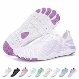 RUYI Unisex Barfuss Schuhe Damen Herren Barfußschuhe, Schnell Trocknend Badeschuhe, Weich Leicht Traillaufschuhe Fitnessschuhe mit rutschfest Sohle & Breiter Zehenbox