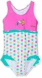Playshoes UV-Schutz Badeanzug Mädchen Schwimmanzug Badebekleidung, Die Maus Blumen, 86/92