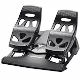Thrustmaster TFRP T. Flight Rudder Pedals - Präzise Rudersteuerung mit S.M.A.R.T-Technologie für PC, PlayStation und Xbox