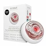 GESKE SmartAppGuided™ Sonic Cool & Warm Face & Body Massager | 9 in 1 | Elektrisches Massagegerät | Gesicht & Körper | Batterielose Wärme- & Kühltechnologie | Straffend, entspannend & abschwellend