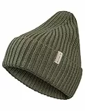 VAUDE Mütze Moena Beanie II, weich, atmungsaktiv, elastisch und warm, Agave, Einheitsgröße