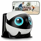 Enabot EBO Air 2 Plus FamilyBot – 3K Kamera-Roboter, Video-Gegensprechfunktion, KI-Chat, individuelle Fahrrouten, automatische Ladestation, lokale Speicherung – für Familie und Haustiere