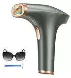 Haarlosy IPL Geräte Haarentfernung Laser - Schmerzfreie Haarentfernungsgerät mit 3 Erweiterte Funktionen HR/SC/RA und 9 Energiestufen, 999,900 Lichtimpulse für Frauen, Männer, Gesicht, Bikini, Körper