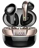 Bluetooth Kopfhörer, Kopfhörer Kabellos Bluetooth 5.3 In Ear Kopfhörer mit 4 Mikrofon, 2024 Neue Kabellose Kopfhörer ENC Lärmreduzierung Earbuds, 40H Tiefer Bass, LED-Anzeige, IP7 Wasserdicht Ohrhörer