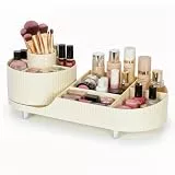 Zimoer Make up Organizer, 360° Drehbar Skincare Kosmetik Organizer, Multifunctional Makeup Organizers, Kosmetikorganiser zur Aufbewahrung von Kosmetika, Hautpflegeprodukten, Pinsel