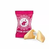 Glückskekse Kleine Weisheiten Glücks-kekse Zitate Konfuzius Sprüche Weisheiten für jeden Tag Fortune Cookies Achtsamkeit Glückskekse pink rosa (30 Stück)