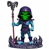 Iron Studios Mini-Statue, Skeletor, leuchtet im Dunkeln (exklusives Event 2023), Masters des Universums, 18 cm