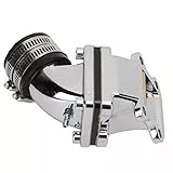 TOPINCN Vergaser-Ansaugkrümmer-Adapter, 33 Mm, Aluminiumlegierung, Ersatz für DIO AF27 AF28 ZX50 SE50 2 Storke, Zuverlässige Motorleistung für Roller-Enthusiasten