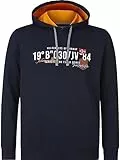 Jan Vanderstorm Herren Sweatshirt Jorrit dunkelblau, 3XL (XXXL) - 64/66