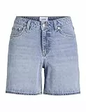 JJXX Damen Jxseville Shorts Mw R111 DNM, Light Blue Denim, L