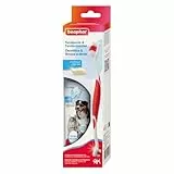 Beaphar Zahnpasta & Pinsel Combipack - Mit Enzymen, die der Plaquebildung entgegenwirken - Zahnbrostel und Zahnpasta für Hunde und Katzen