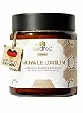 bedrop Royale Lotion - 100g Bodylotion mit Gelée Royale, Sheabutter und Manuka Honig, wirkt feuchtigkeitsspendend & reizlindernd für eine gepflegte Haut (100g)