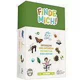 Finde Mich! Im Freien – Suchspiel & Entdeckerkarten für Kinder ab 2–8 Jahren – Natur-Kartenspiel & Montessori Lernspiel – Von Eltern empfohlen – Geschenk zu Ostern, Wandern, Camping & für draußen