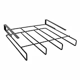 Greensen Hängeregal aus Kohlenstoffstahl für die Küche Unter Dem Schrank, Platzsparender Schneidebretthalter ohne Bohrinstallation für Topfdeckel, Schneidebretter, Organizer, 25 X 25 Cm