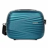 Pactastic Hartschalen Handgepäck Kosmetik-Koffer | Stabiles Beauty-Case mit Aufsteckfunktion | 34 x 17 x 27 cm aus Polypropylen (Collection 02)