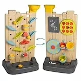 Smoby - 6-in-1 Activity Wall (48x43x88 cm) - Spielewand für Indoor & Outdoor mit 6 Spielen auf 2 Seiten - u.a. mit Wasserbahn, Kugelbahn & Ballwurfspiel, Spielzeug für Kinder ab 2 Jahre
