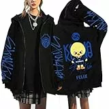 Kapuzenpullover mit Reißverschluss Unisex SKZ Karma Sport Kapuzenjacke BangChan Lee Wissen Changbin Hyunjin Han Felix Seungmin I.N Mode Lose Y2K Streetwear Harajuku Sweatshirt Tops