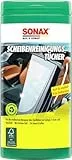 SONAX ScheibenReinigungsTücher Box (25 Stück) zur schnellen, einfachen und streifenfreien Reinigung von allen Glas- und Spiegelflächen | Art-Nr. 04120000