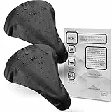 Sattelprofi® Fahrradsattel Überzug Wasserdicht (2er Set) - Profi Sattelbezug für jedes Fahrrad - Reißfester Sattelschutz für jedes Wetter - Perfekter Regenschutz