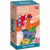 Jumbo Peace by Piece - Pieceful Mind - Take a Moment, Nehme dir einen Moment - 7 Tage 7 Puzzle mit je 54 Teilen, Ausmalbild inkl., für Erwachsende