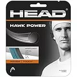 HEAD Unisex-Adult Hawk Power Tennis-Saite, Petrol, 1.25 mm / 17 g