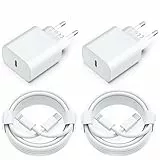 iPhone Ladekabel Ladegerät 25W Schnellladegerät MFi Zertifiziert für iPhone 14 Pro Max 13 Plus 12 11 SE X iPad Stecker usbc Netzteil Schnellladekabel Lightning Kabel USB C Power Adapter