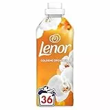 Lenor Weichspüler, 36 Waschladungen, Goldene Orchidee, 24h Wohlfühlfrische Mit Einer Note Ätherischer Öle