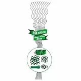 Floordirekt Tomatenspiralstäbe inkl. Zubehör Set - 180 cm Länge - 10 Stück - Tomatenstab - Spiralstab - Rankstab - Tomaten Rankhilfe - Pflanzstab (Verzinkt)
