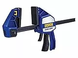 Irwin XP Einhand-Zwinge 300 mm, extrem Haltekraft 250 kg, Spreizfunktion, 10505943