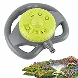 Yidueace Für Garten,360° Drehbarer Bewässerungssprenger - Vollflächiger Wassersparender Sprinkler Für Terrasse Rasen Gewächshaus Garten Landschaftsbau