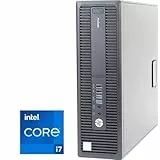 HP ProDesk 600 G2 Intel i7 6700 8-Thread 4 GHz Business Office Multimedia Computer mit 3 Jahren Garantie! - 32 GB - 1000 GB SSD - USB 3.0 - WLAN - Windows 11 Prof. 64-Bit - #8287