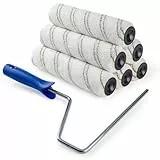 Mister Rui Farbroller 23cm Große Farbroller für die Malerei auf Glatten und Halb-rauen Oberflächen, für den Anstrich von Wänden oder Decken