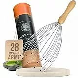 Die entspannende Kopfmassage Spinne mit 28 Fingern von Edelfeld [VERBESSERTE VERSION 2025] -Kopfmassagegerät mit Auslegern auf 2 Ebenen - Kopfkrauler mit Wohlfühl-Noppen - Massagespinne als Geschenk