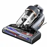 Jimmy BX7 Pro Max Milbensauger 700W, Matratzenreiniger Bettstaubsauger mit UV-C-Licht, 65 ℃ heißem Wind und Graphen-Heizung, Staubsensor, Negativ-Ionen-Funktion, LED-Bildschirm, für Matratzen Bett