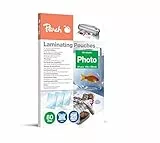 Peach Laminierfolien 106x156mm Foto - 80 mic - 25 pouches - glänzend - kompatibel mit Laminiergeräten aller Markenhersteller - S-PP080-20