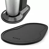 ecooe Silikon Abtropfmatte NUR für SodaStream Crystal 2.0 Trockenmatte Unterlage ​Abtropfschale Zubehör für SodaStream Wassersprudler wasserdicht und rutschfest