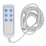 Ejoyous Fernbedienung Pflegebett, Elektrische Liege Controller 6-Tasten-Fernbedienungs-Handsteuerung Hospital Bed Controller für Krankenhausbett Hebestühle Krankenhäuser
