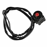 Keenso 7/8 Zoll 22mm Motorrad Killschalter Hupenknopf Lenker Motorrad Schalter Killschalter Hupenknopf für Motorrad ATV Dirt Bike
