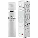 Bioluma Schneckenschleim Gesichtscreme 75ml mit Hyaluronsäure Kollagen Vitamin E Anti-Aging-Wirkung Nährend Feuchtigkeitsspendend Ausgleichend Unterstützend bei der Behandlung von Falten Made in Italy