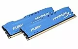 HyperX HX316C10FK2/16 Fury Blau Arbeitsspeicher, DDR3, 16GB (Kit 2x 8GB), 1600MHz, CL10, 240-pin UDIMM