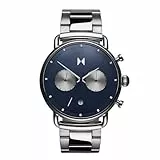 MVMT Analog Quarzuhr für Herren mit Edelstahlarmband Edelstahlarmband - D-BT01-BLUS